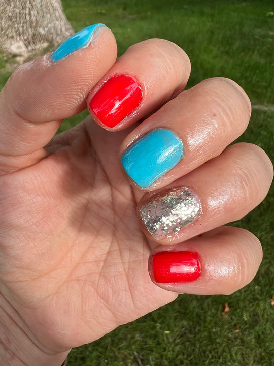 I ❤️ You (Neon Pudding gel) - Sundara Nails