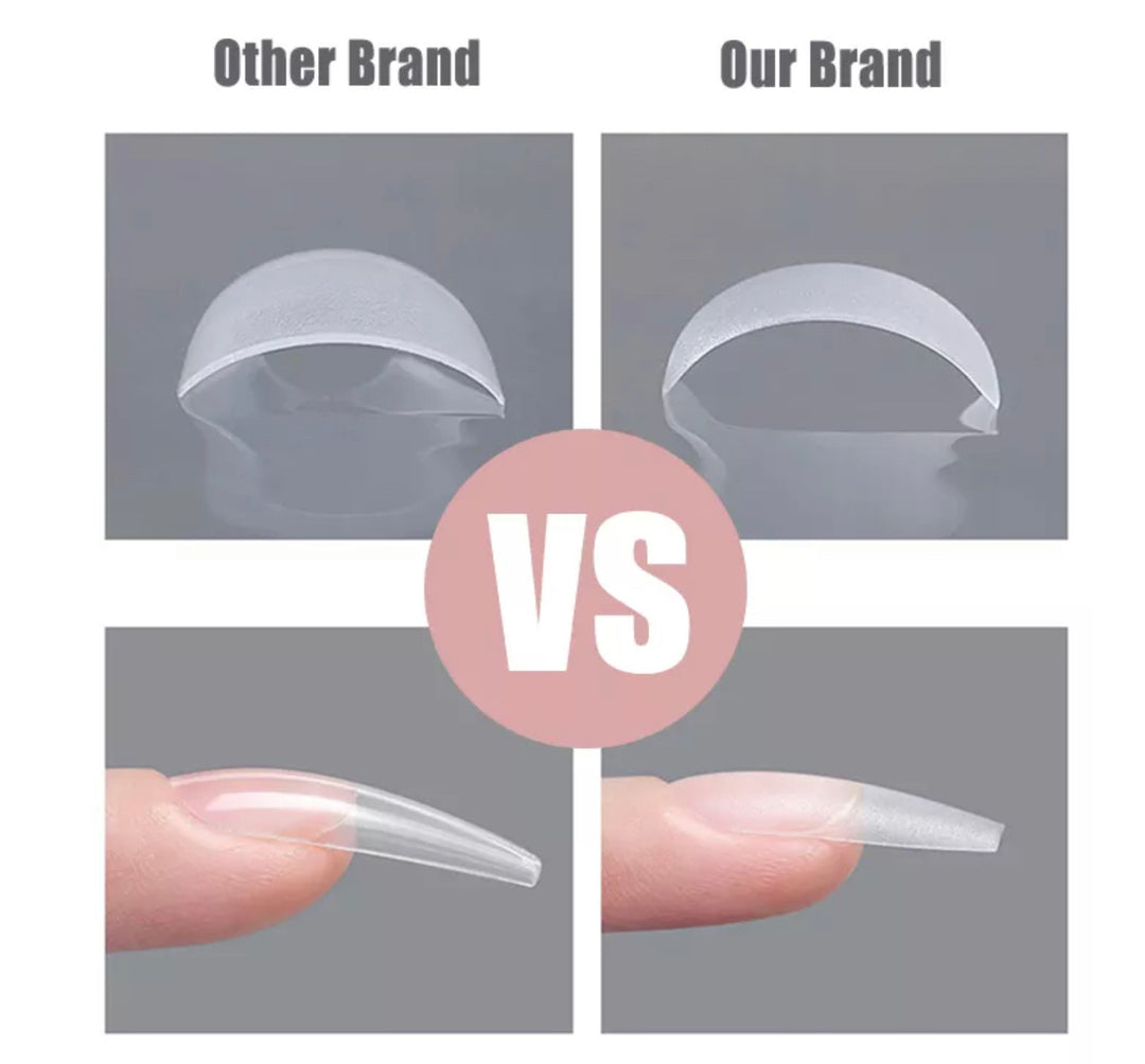 Squoval Shapes Soft Gelly Tips