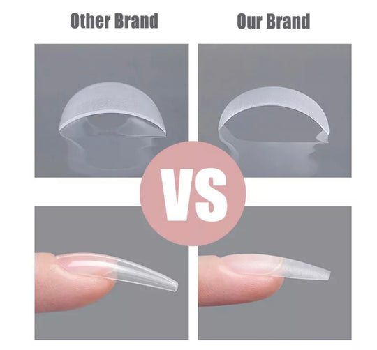 Squoval Shapes Soft Gelly Tips