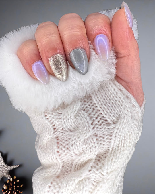 Exquisite Christmas (Pudding Gel Trio) - Sundara Nails