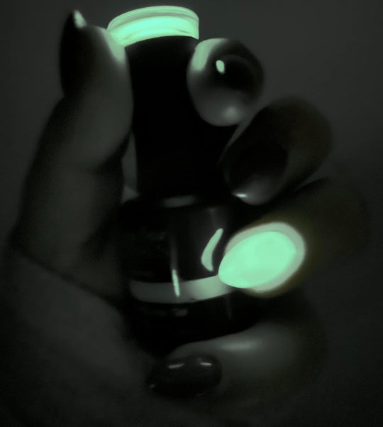 Galaxy Slime- Glow in Dark Builder Gel(Hema free) - Sundara Nails