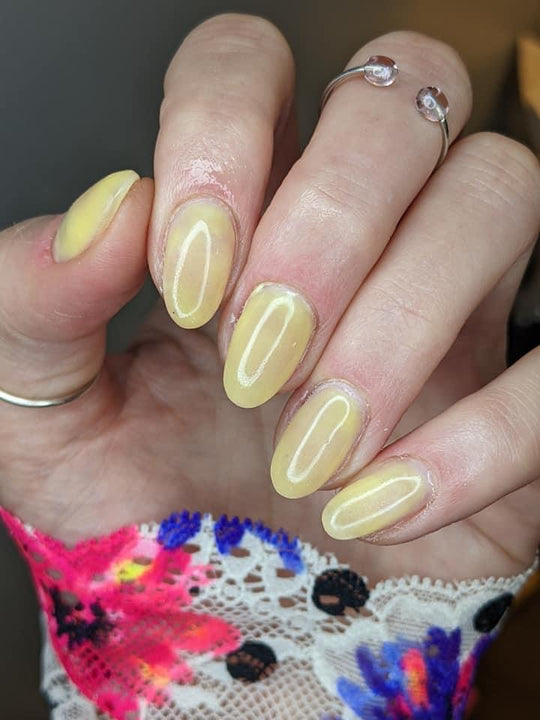 Glow in Dark Builder Gel-Pumpkin Glow (Hema free)l - Sundara Nails