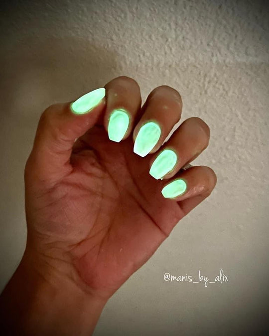 Magenta-Glow in Dark Builder Gel - Sundara Nails