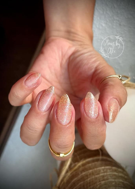Autumn 🍂 -Platinum Glitter Builder Gel (Hema Free) - Sundara Nails