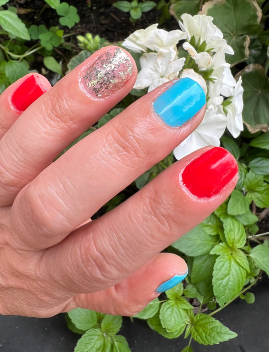 I ❤️ You (Neon Pudding gel) - Sundara Nails
