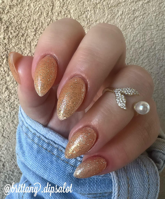 Autumn 🍂 -Platinum Glitter Builder Gel (Hema Free) - Sundara Nails