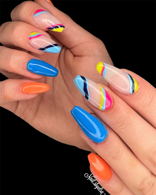 Brighten Your Day (Neon Pudding gel) - Sundara Nails