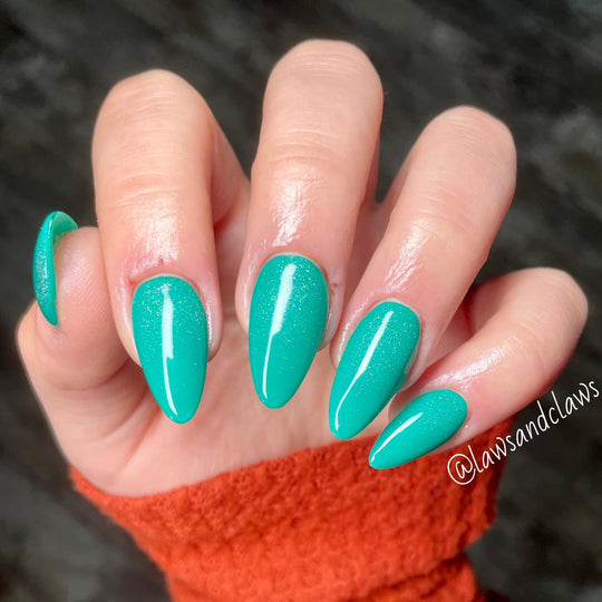 Emerald Green-Solid gel polish - Sundara Nails