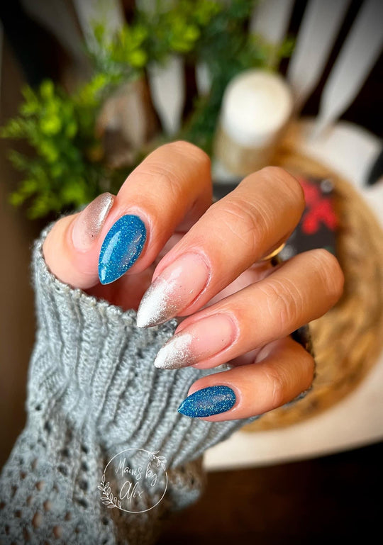 2022 Christmas Blues Gel Polish Collection 6 Colors (Hema Free) - Sundara Nails
