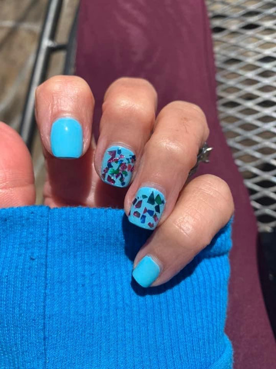 Blue Jelly (Pudding gel) - Sundara Nails