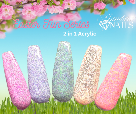 Easter Fun Series - 2in1- (Acrylic+Dip powder) 5 colors