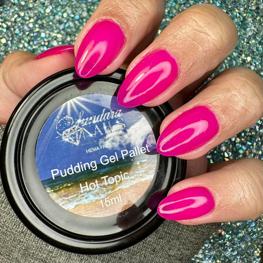 Hot Topic (Pudding Gel 3 in 1 Pallet) - Sundara Nails