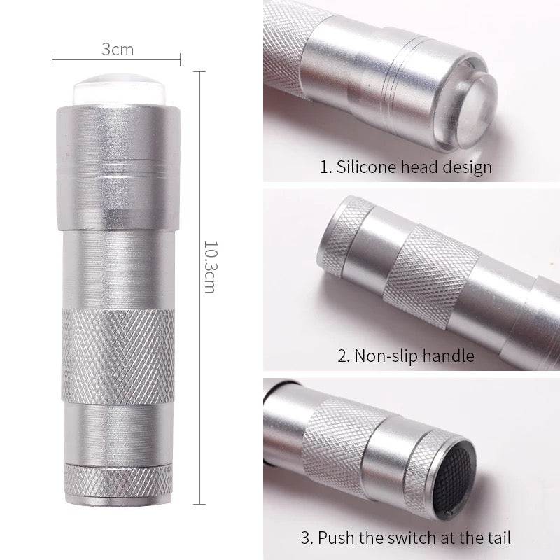 Mini UV Nail Lamp Silicone Presser