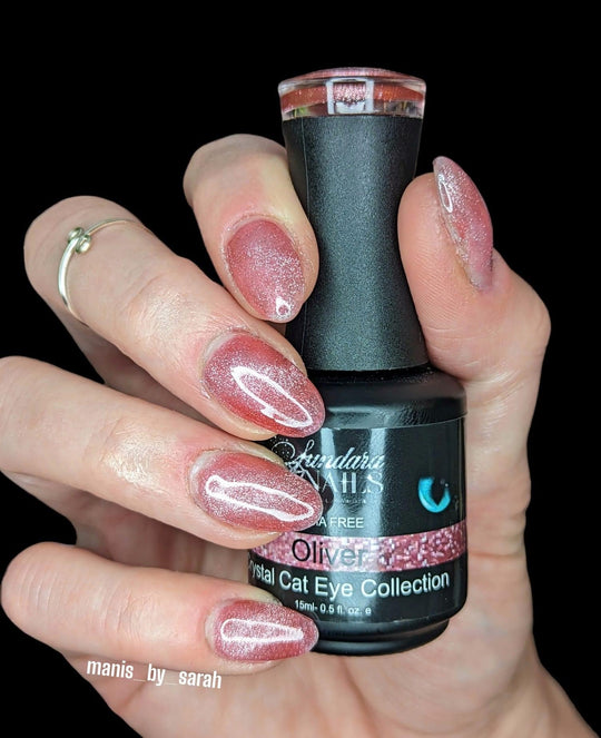Oliver- Crystal Cat Eye Gel - Sundara Nails