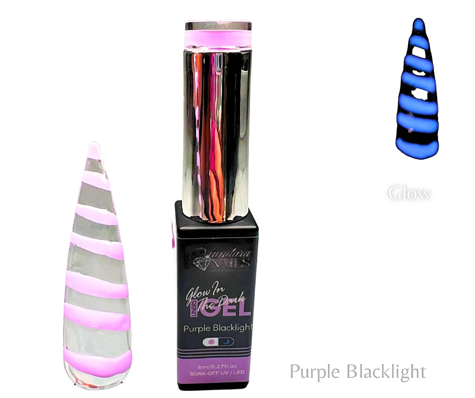 Purple Blacklight - Gel Liner