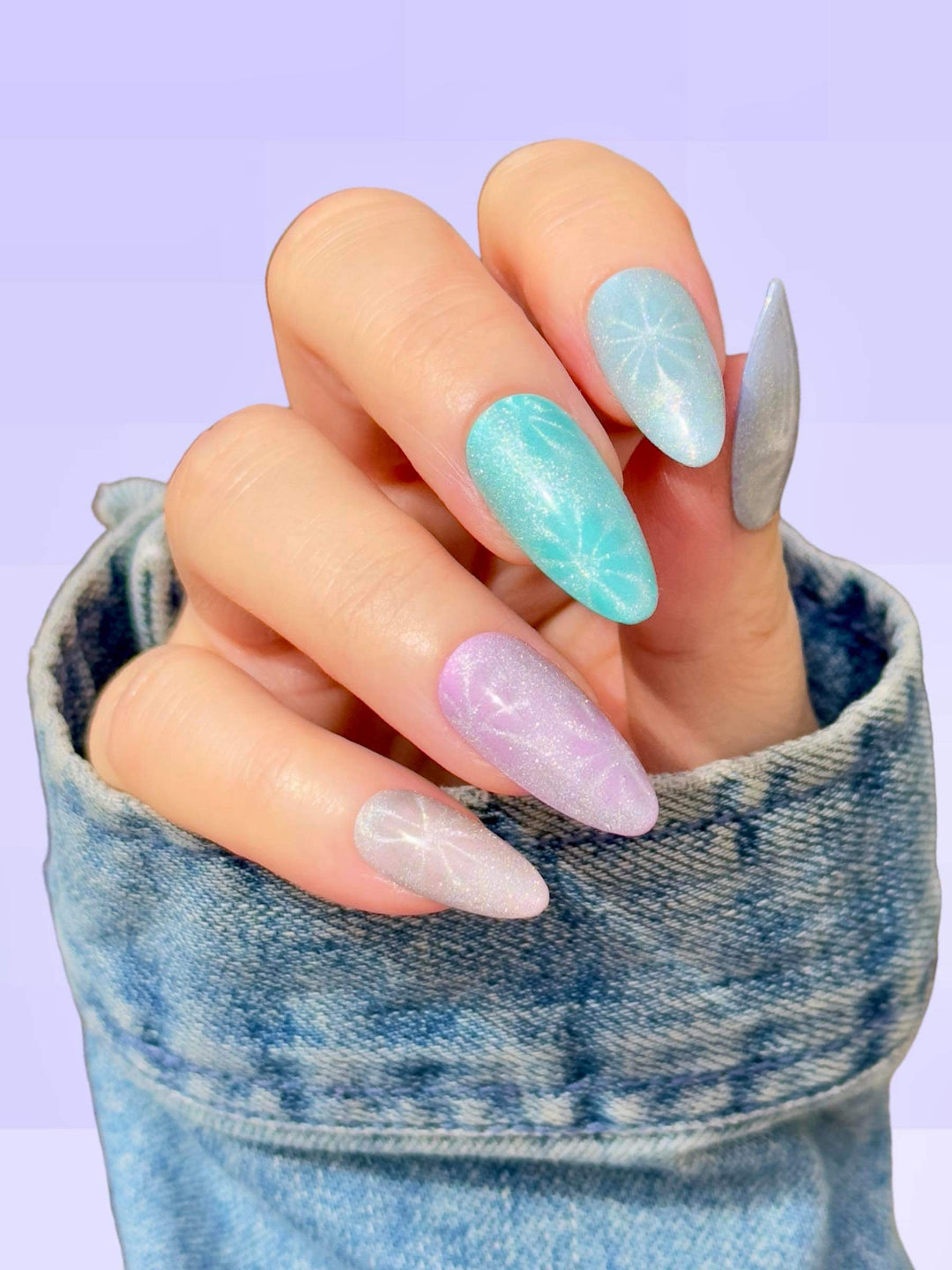 Coconut Fresh- Glow Cat Eye Gel Polish - Sundara Nails
