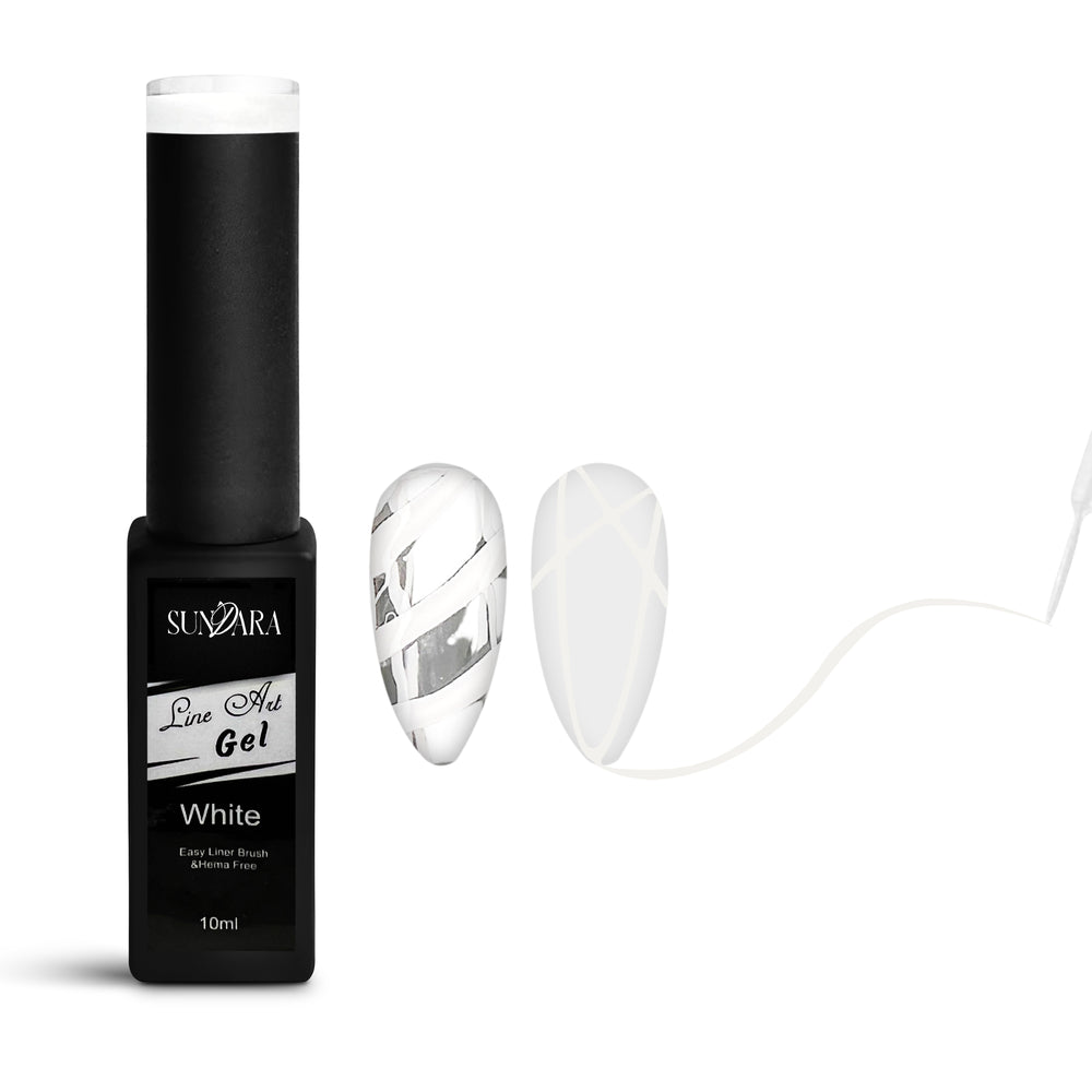 White- Gel liner