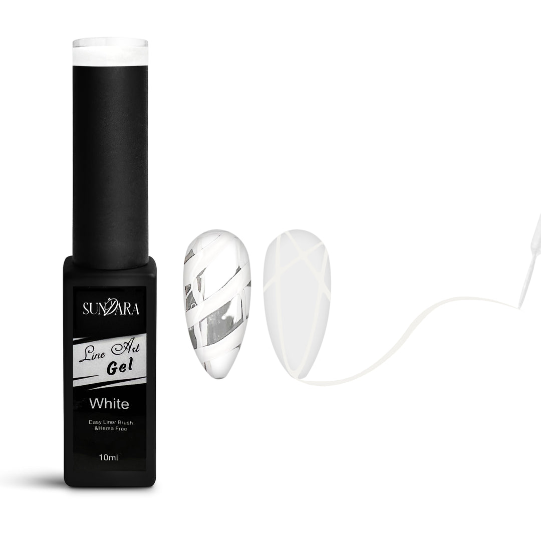 White- Gel liner