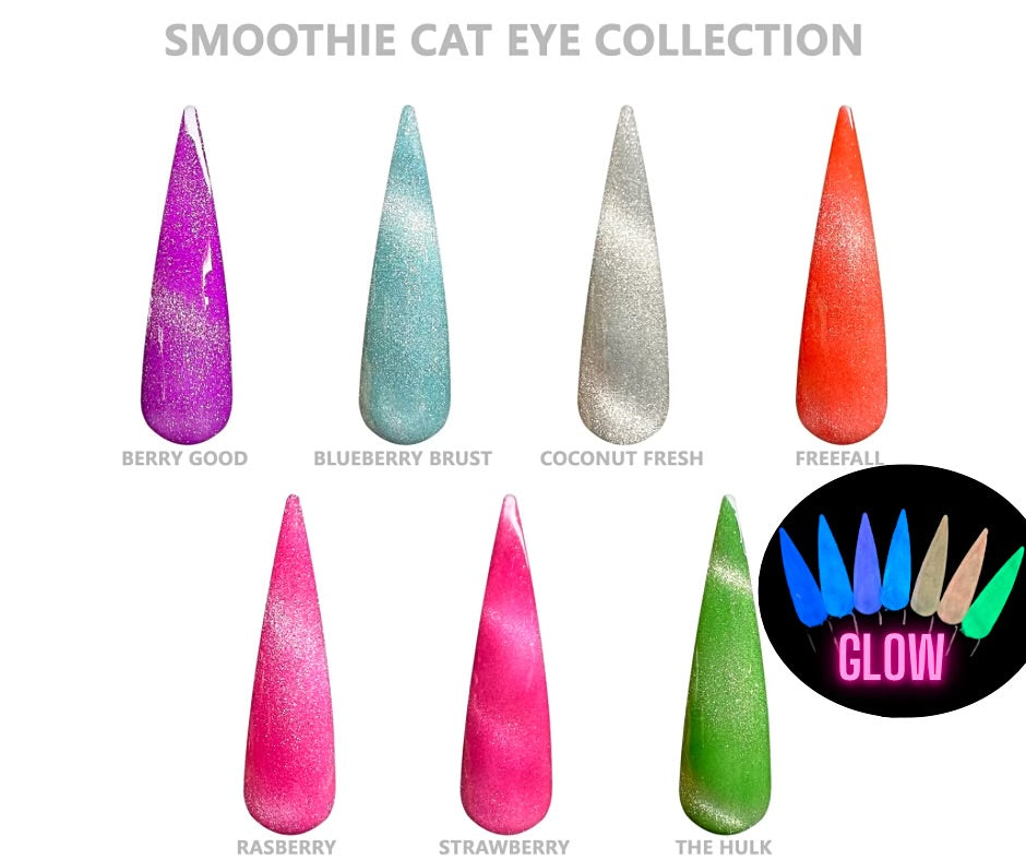 Glow Smoothie Cat Eye Gel Polish Collection- 7 Colors - Sundara Nails