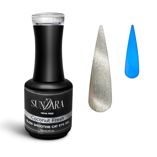 Coconut Fresh- Glow Cat Eye Gel Polish