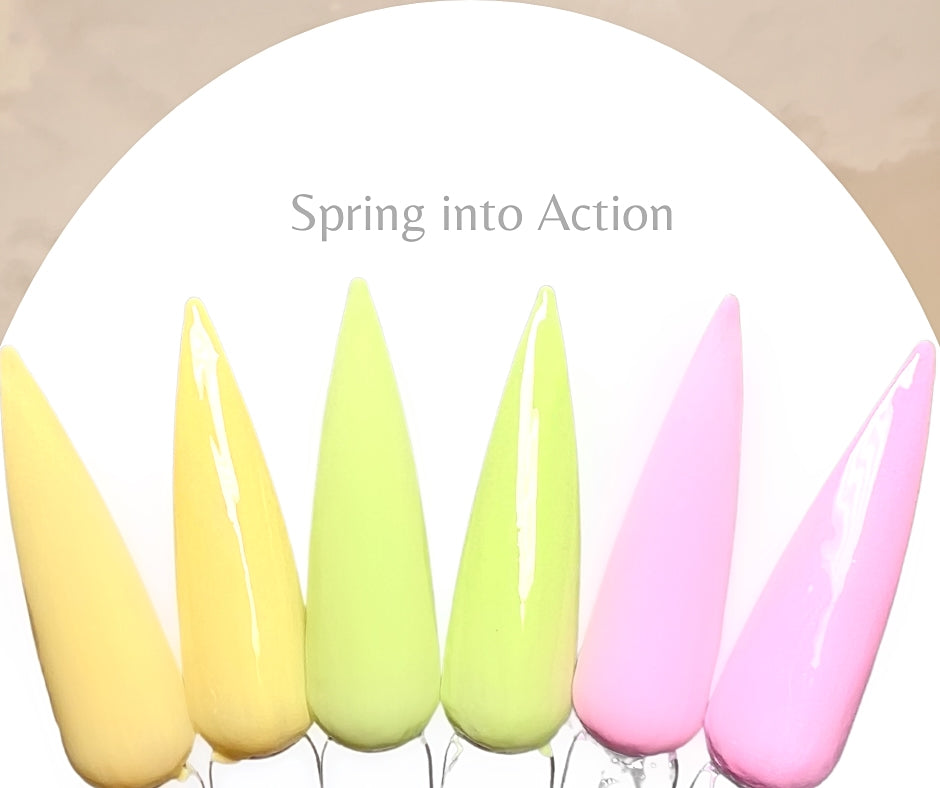 Spring into action (Pudding Gel Trio Pallet) - Sundara Nails