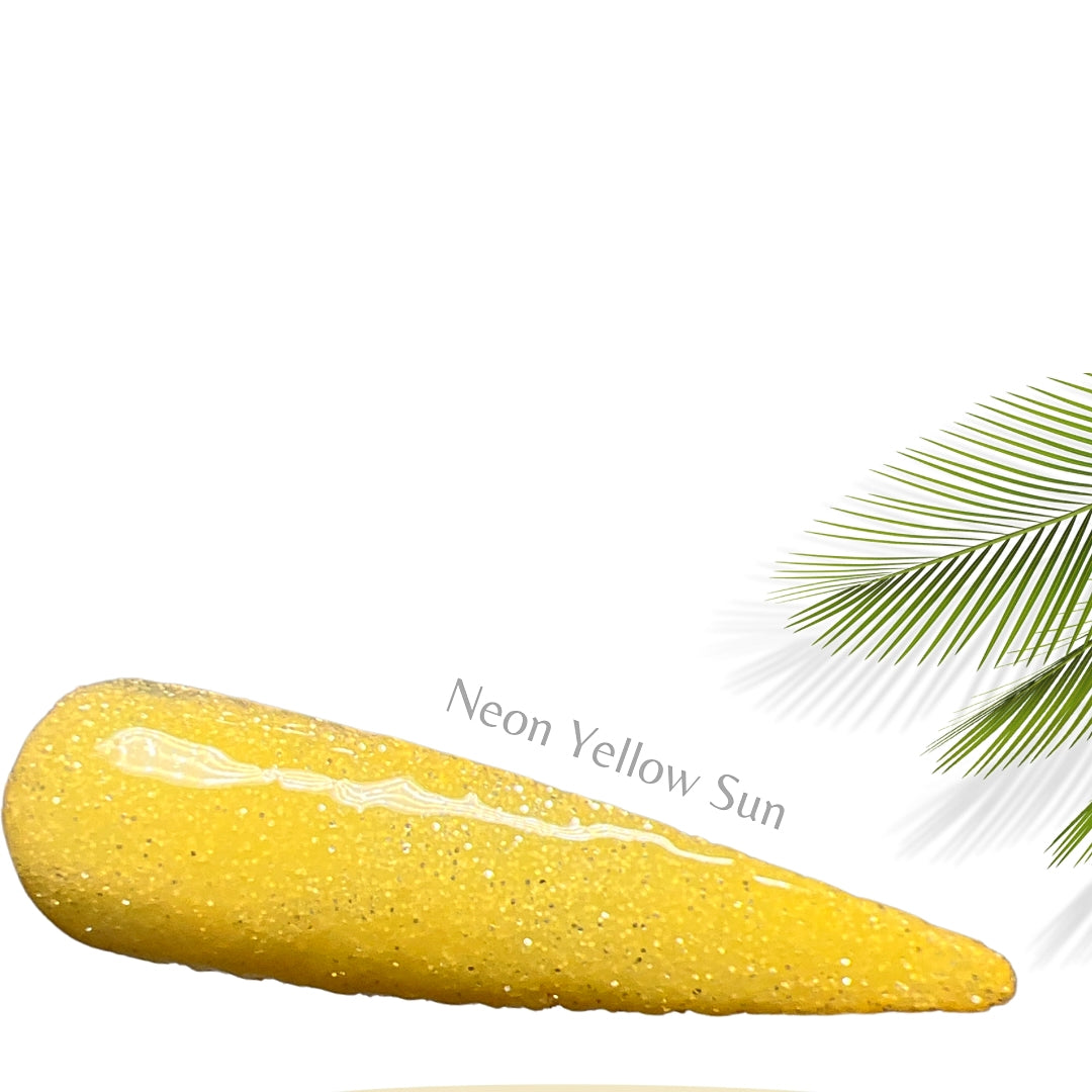 Neon Summer Sun -Reflective Dip - Sundara Nails