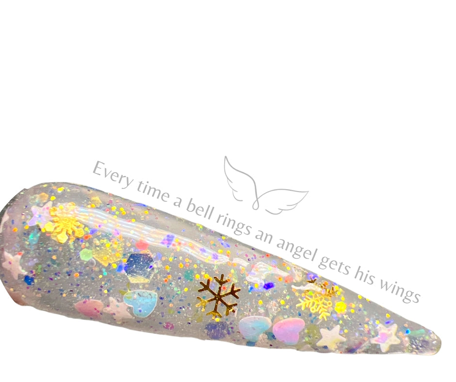 Every time a bell 🛎 rings an Angel 😇 gets his wings - Sundara Nails