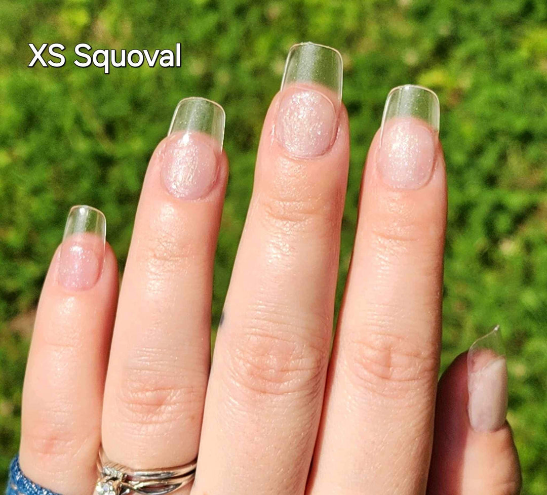 Squoval Shapes Soft Gelly Tips