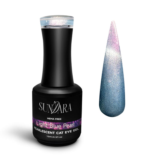 Light Blue Pearl- Pearlescent Cat Eye Gel
