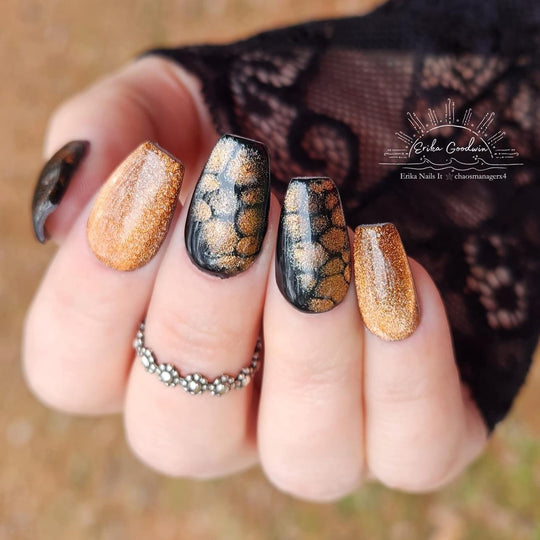 Tiger Eye- Soda Crystal Cat Eye Gel