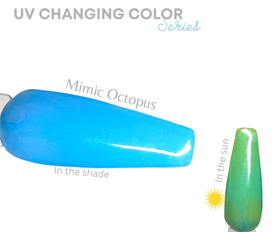Mimic Octopus (UV color changing) - Sundara Nails