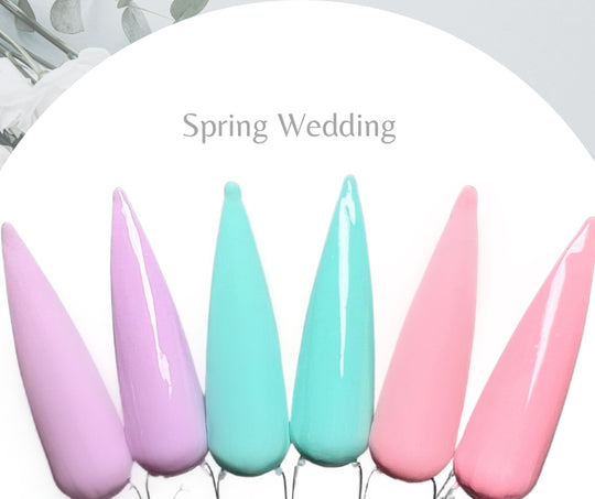 Spring Wedding (Pudding Gel Trio Pallet) - Sundara Nails