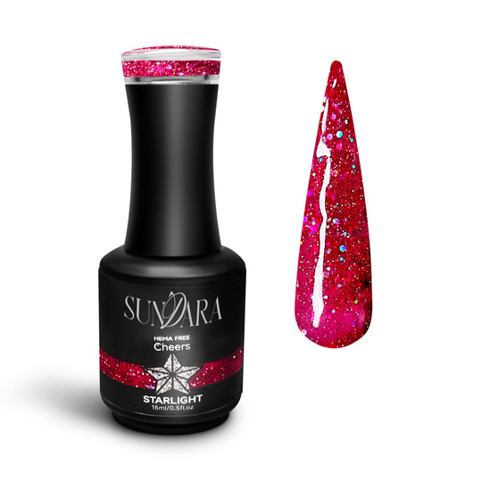 Cheers-Reflective glitter gel