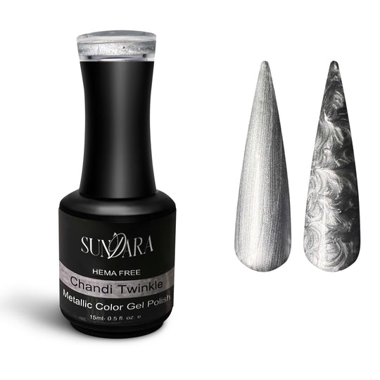 Chandi Twinkle- Metallic Gel Polish