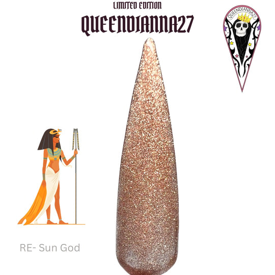 RE Sun God- Limited Edition Queendianna27 Gel Polish - Sundara Nails