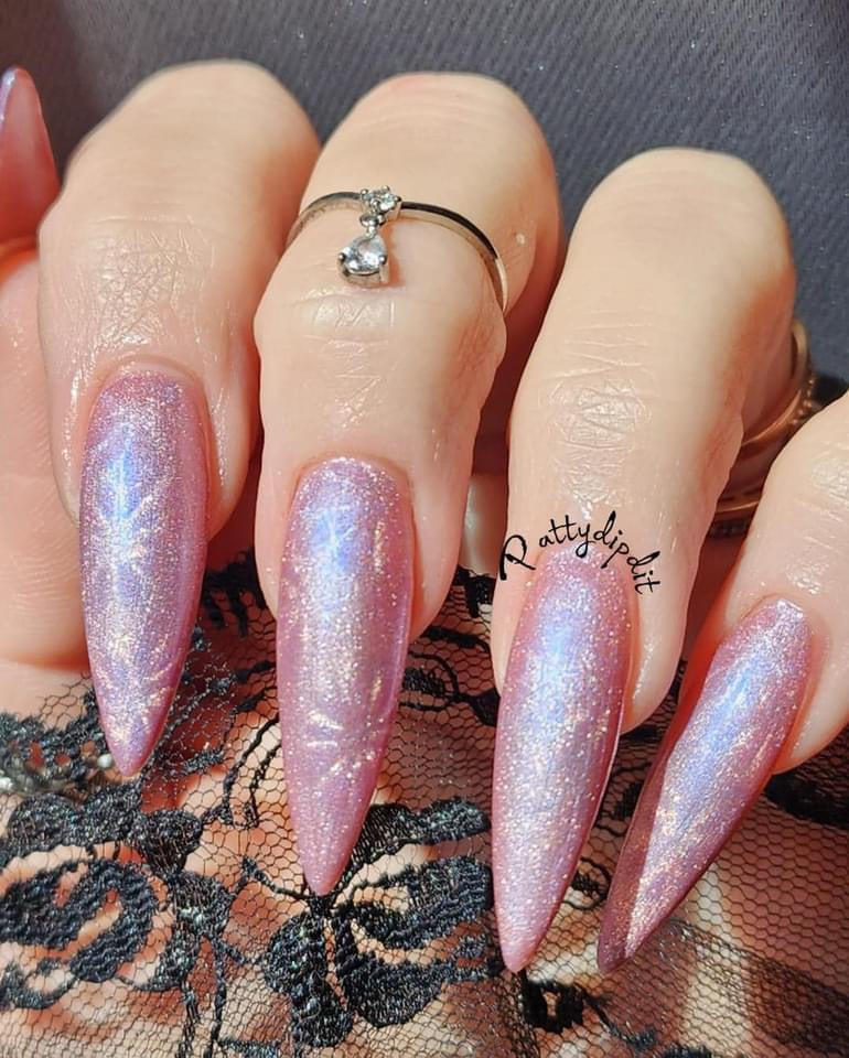 Rose Pearl- Pearlescent Cat Eye Gel - Sundara Nails