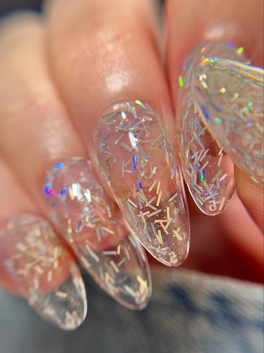 America- Glitter Gel Polish - Sundara Nails