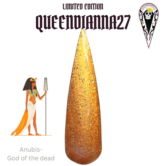 Anubis-God of the Dead- Limited Edition Queendianna27 Gel Polish