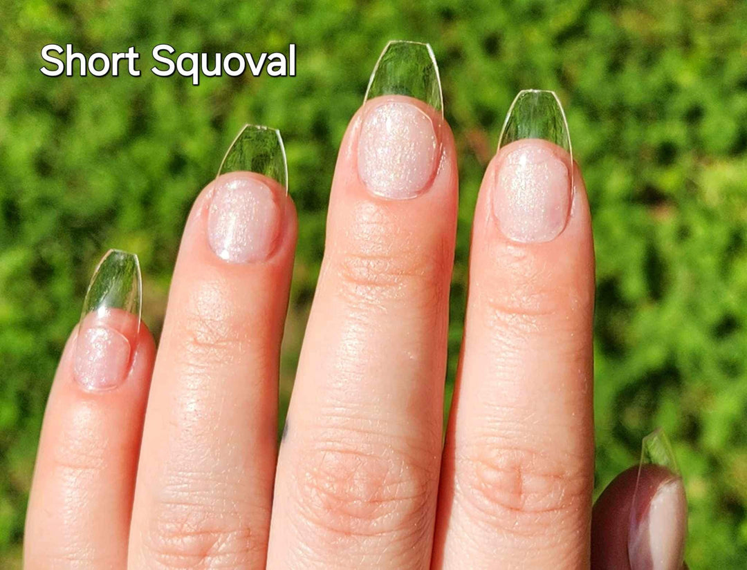Squoval Shapes Soft Gelly Tips