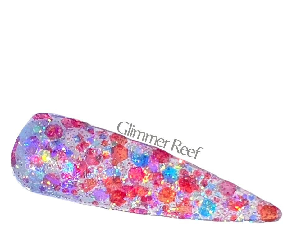 Glimmer Reef - Sundara Nails