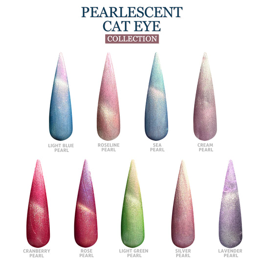 Pearlescent Cat Eye Gel Collection (9 colors)