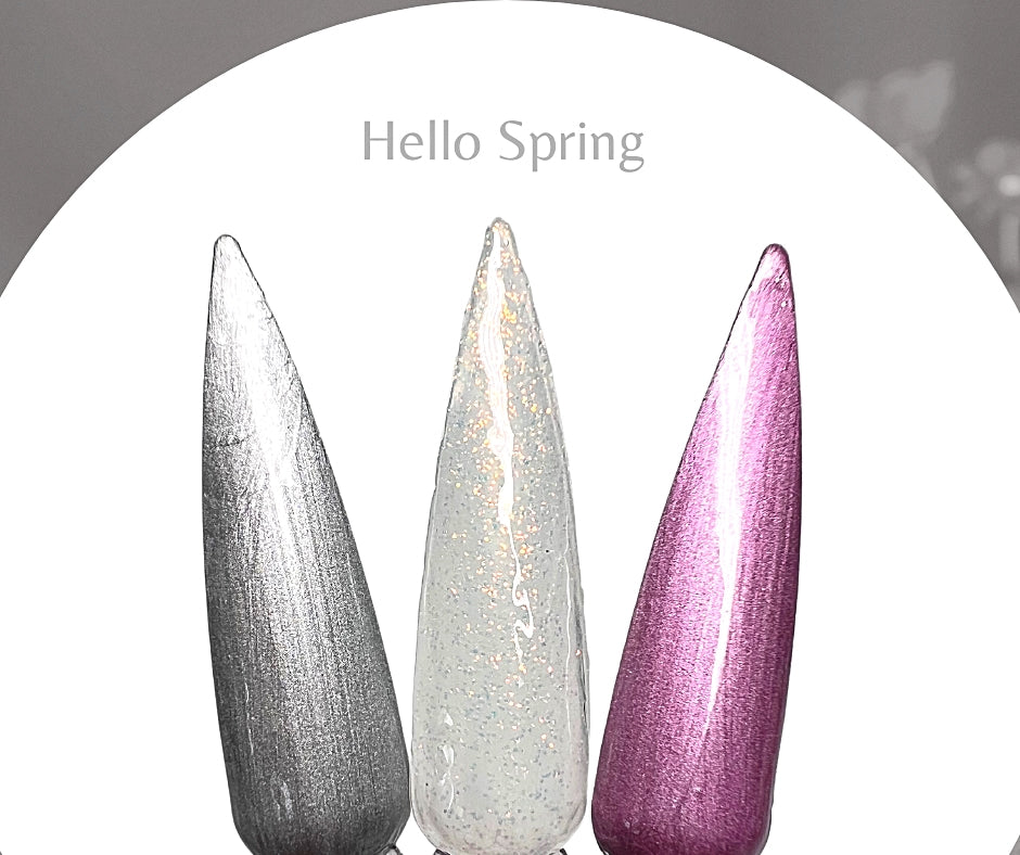 Hello Spring (Pudding Gel Trio Pallet) - Sundara Nails