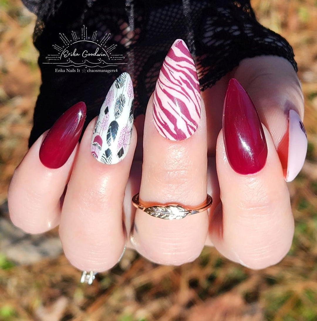 Harvest whistle, gel polish