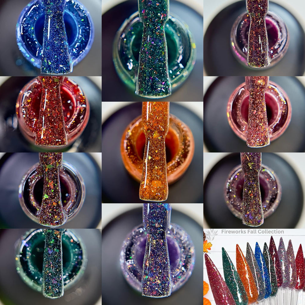 Fall Fireworks Gel Polish Collection- 11 Colors