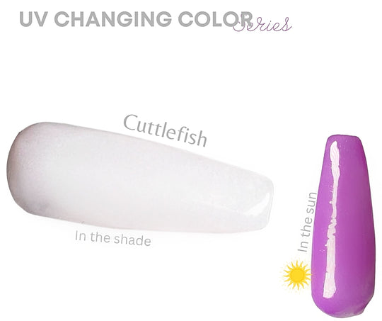 Cuttle Fish (UV color changing) - Sundara Nails
