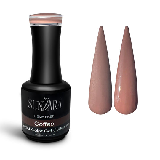 Coffee- Solid gel polish