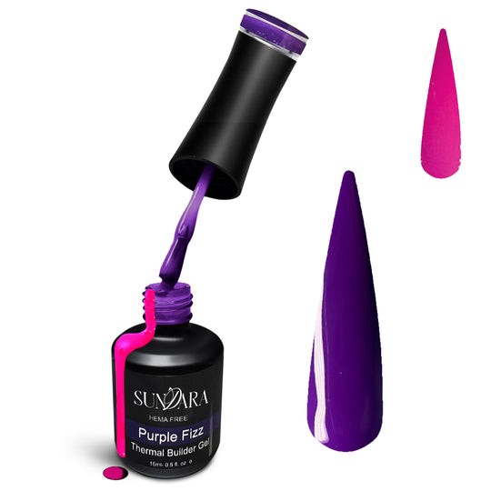 Purple Fizz-Thermal Builder Gel