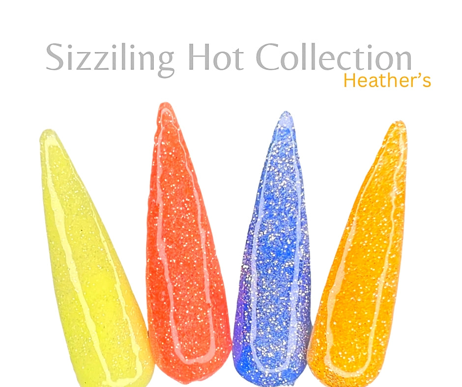 Heather Sizzling Hot Collection- Reflective Dip - Sundara Nails