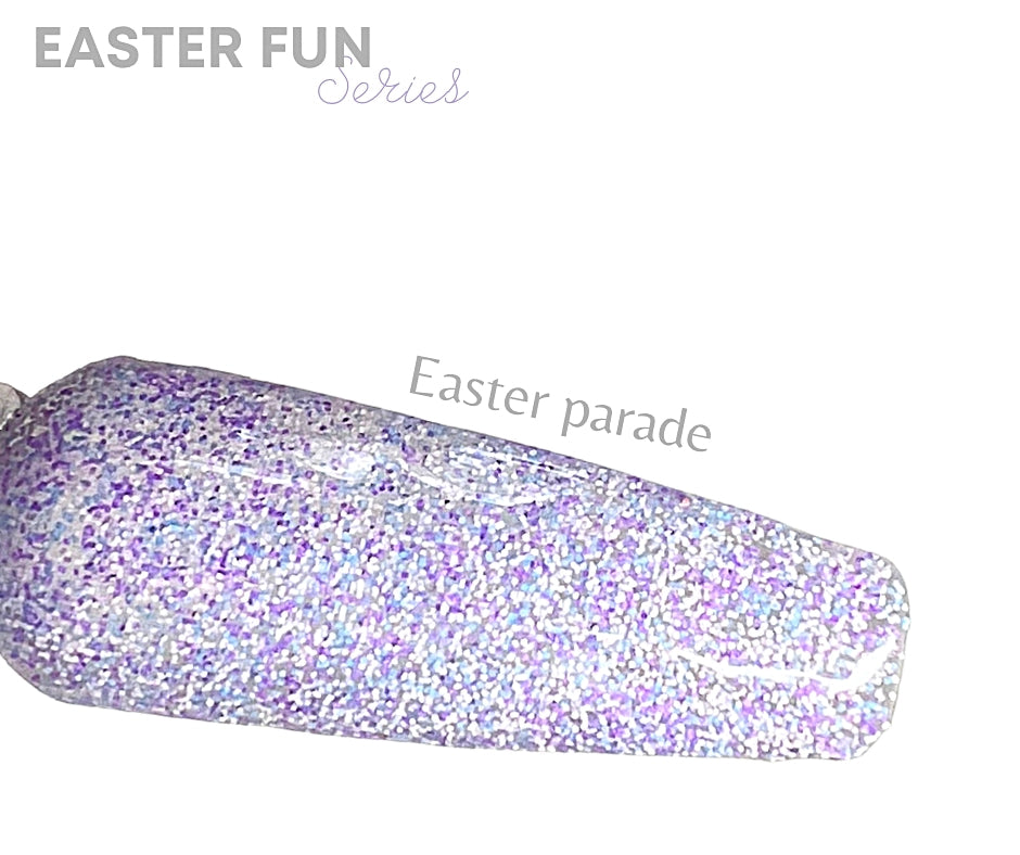 Easter  Parade- Acrylic+Dip powder