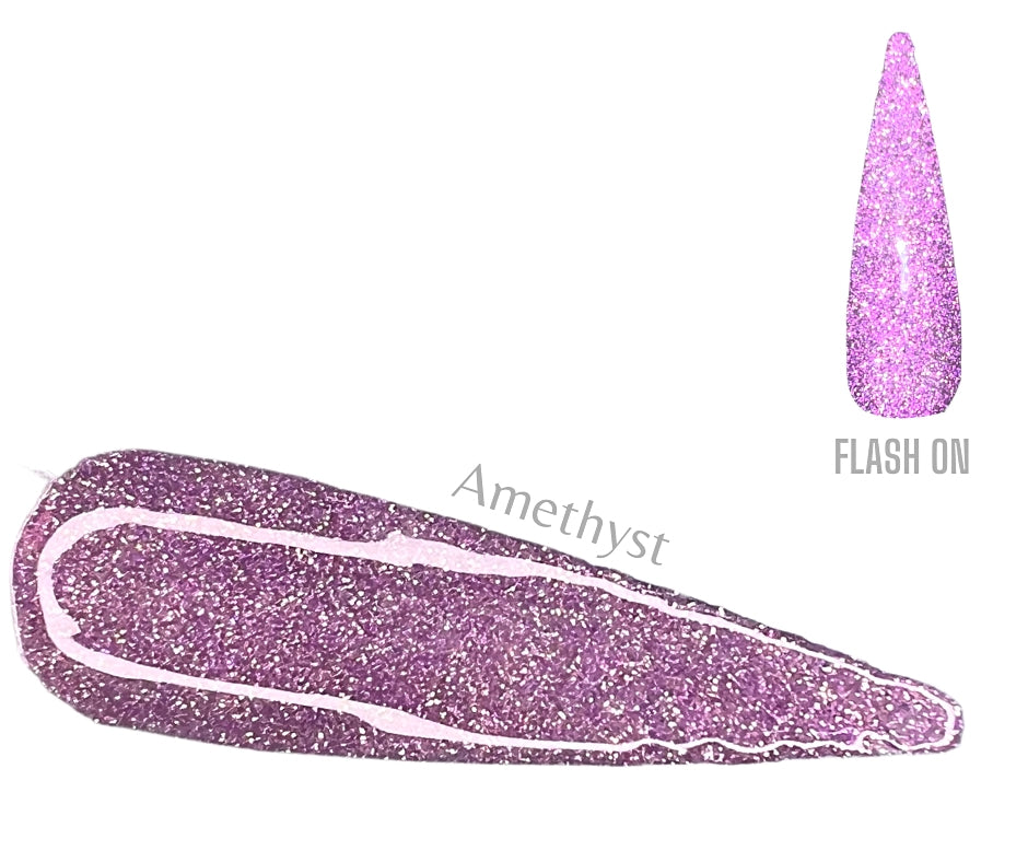 Amethyst - Reflective Dip - Sundara Nails